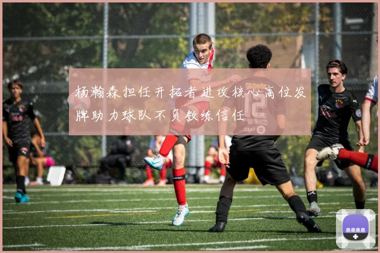 杨瀚森担任开拓者进攻核心高位发牌助力球队不负教练信任